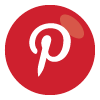 Pinterest social icon