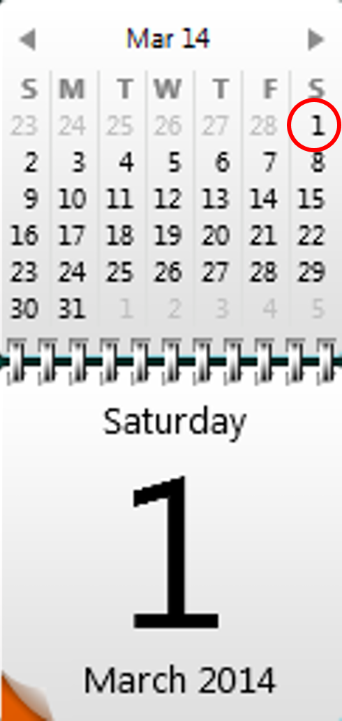 Calendar_March_1