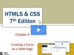Chapter 6: Creating a Form on a Web Page