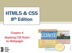 Chapter 4: Applying CSS Styles to Webpages - Part 1